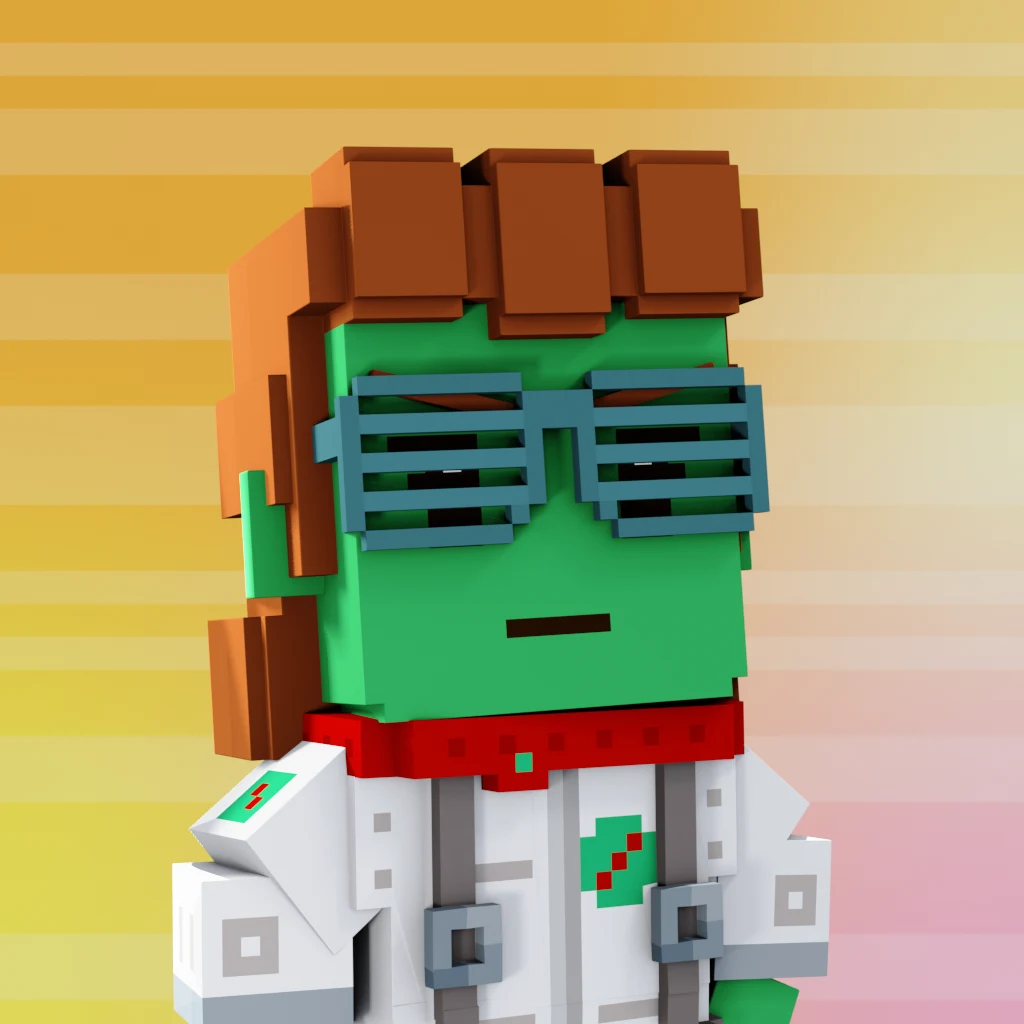 Pirate #6330 voxel render