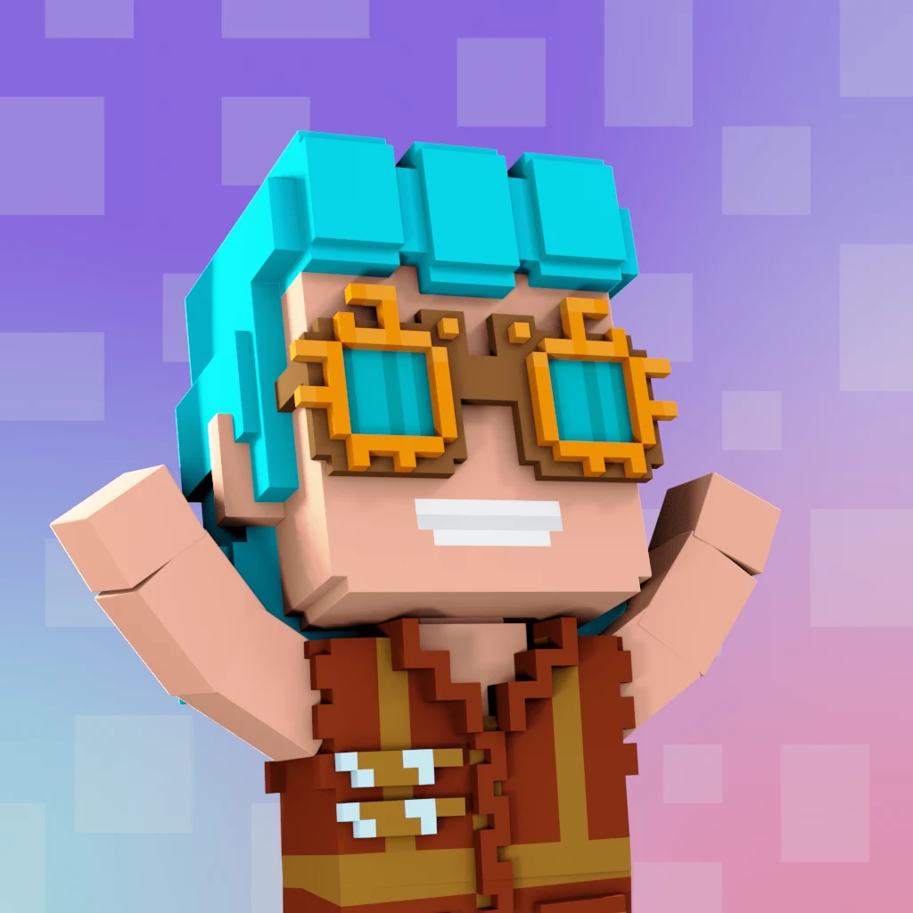 Pirate #6331 voxel render