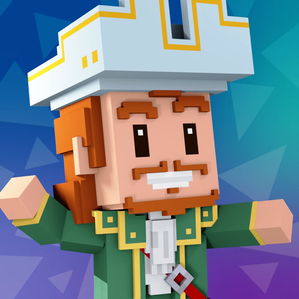 Pirate #6333 voxel render