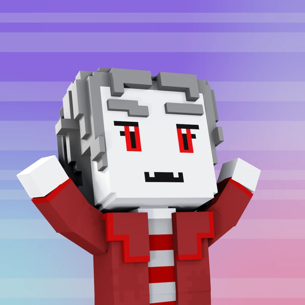 Pirate #6335 voxel render