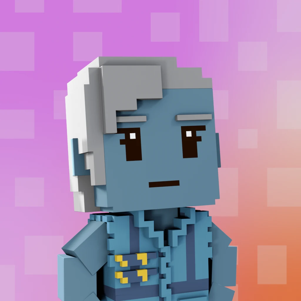 Pirate #6336 voxel render