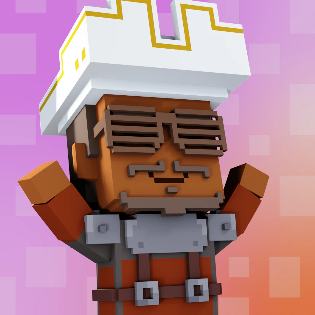 Pirate #6343 voxel render