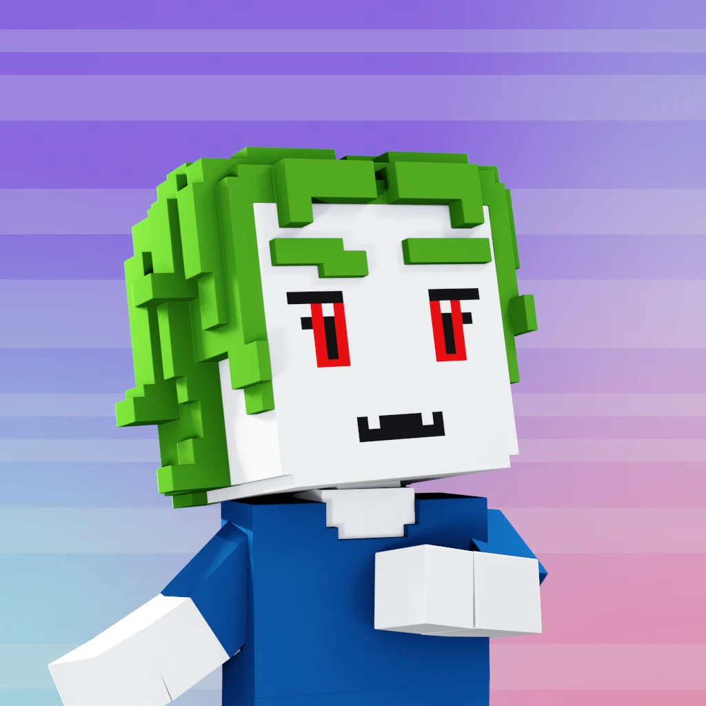 Pirate #6344 voxel render