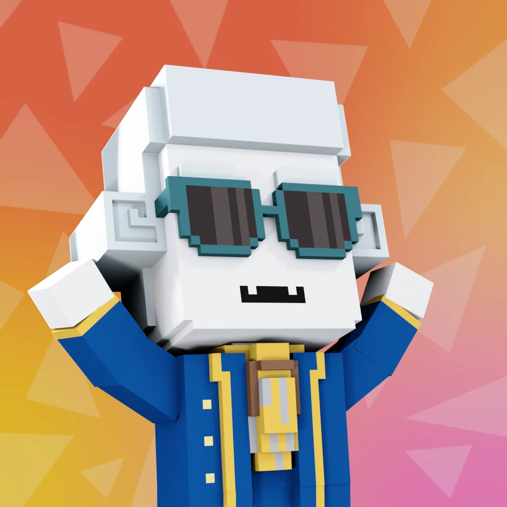 Pirate #6345 voxel render