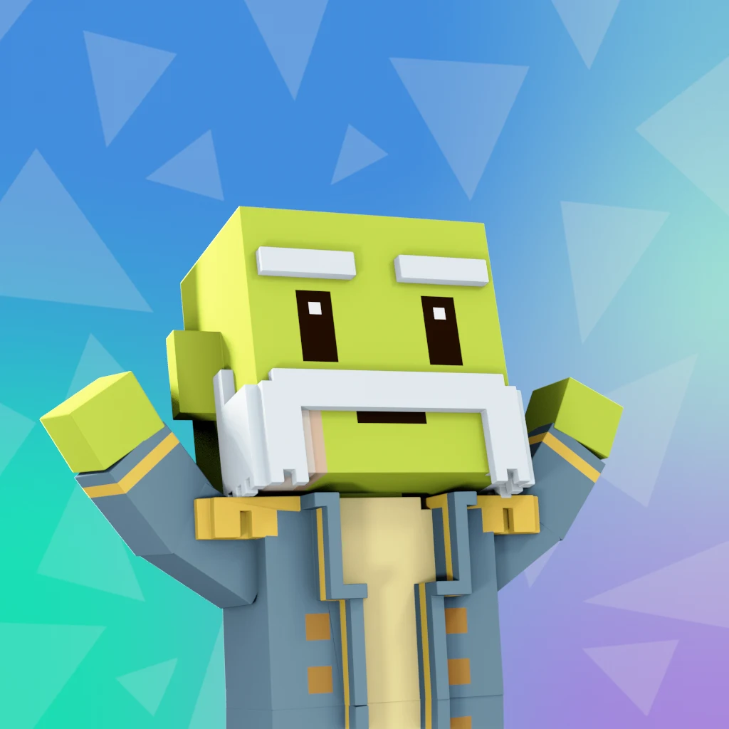 Pirate #6348 voxel render