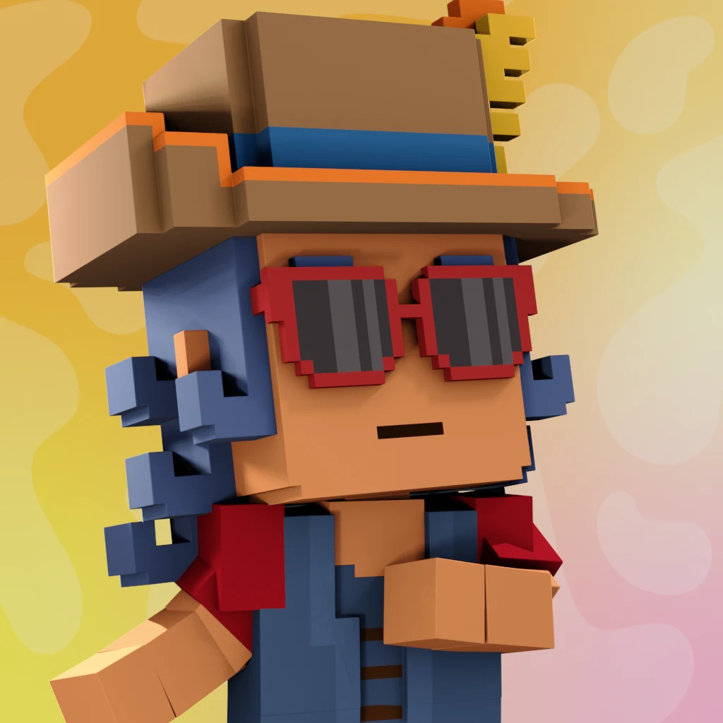 Pirate #6351 voxel render