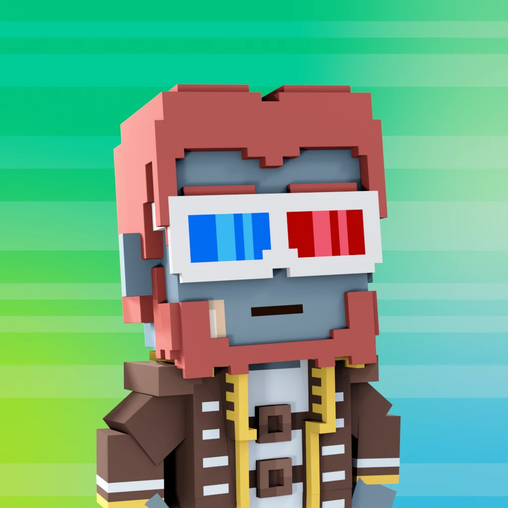 Pirate #6354 voxel render