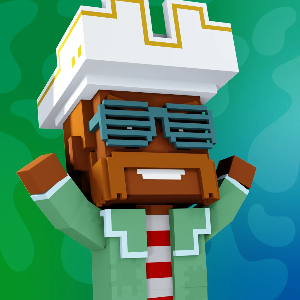 Pirate #6356 voxel render