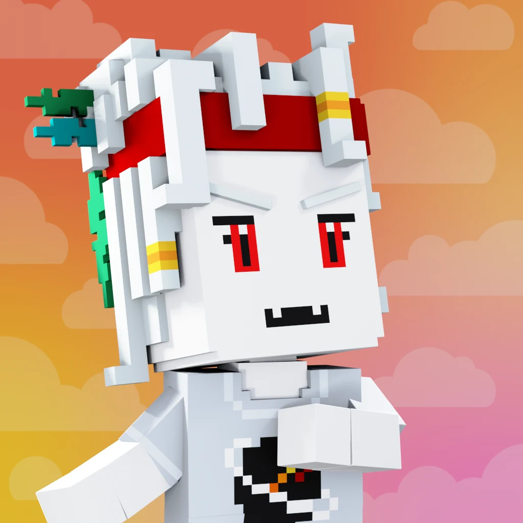 Pirate #6357 voxel render