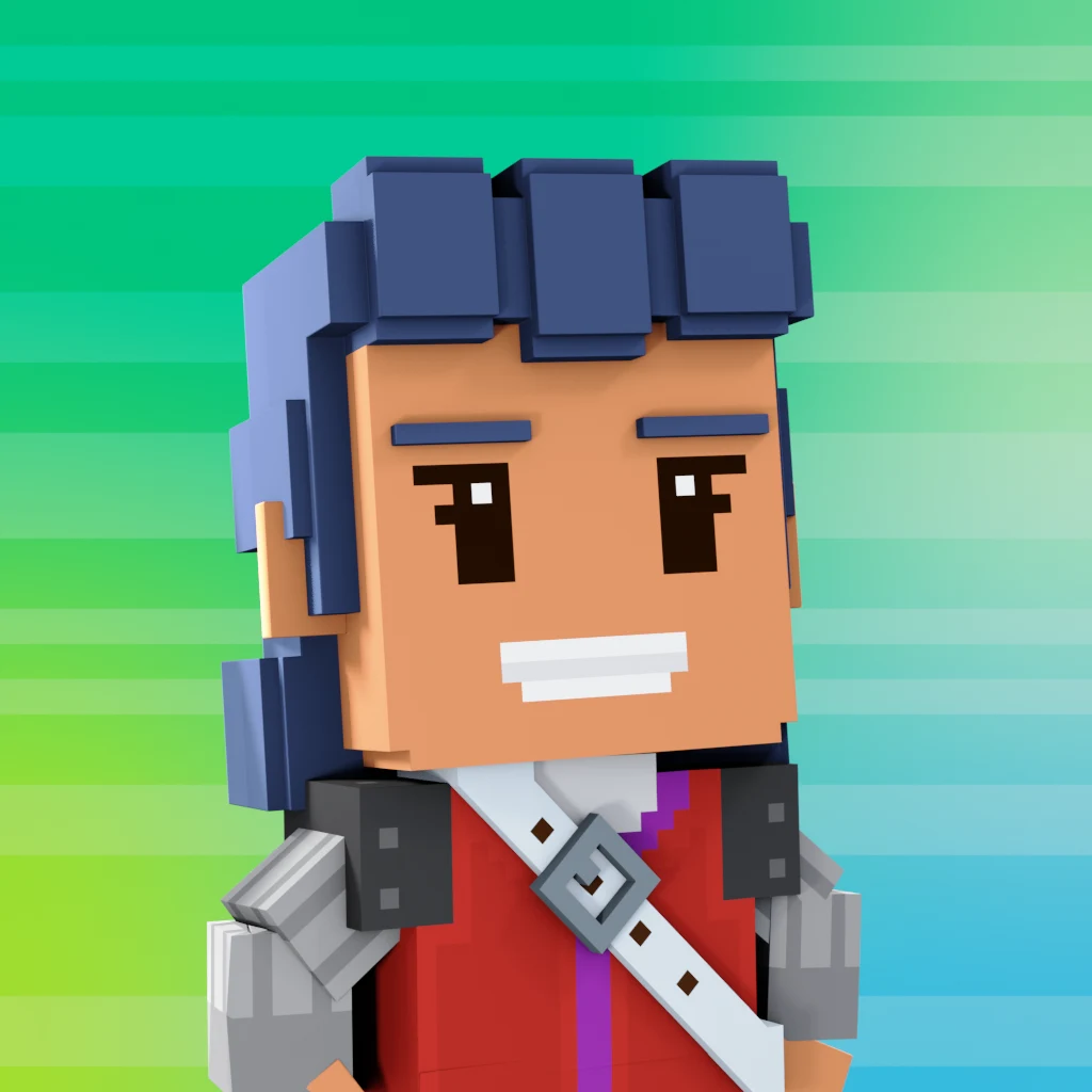 Pirate #6361 voxel render