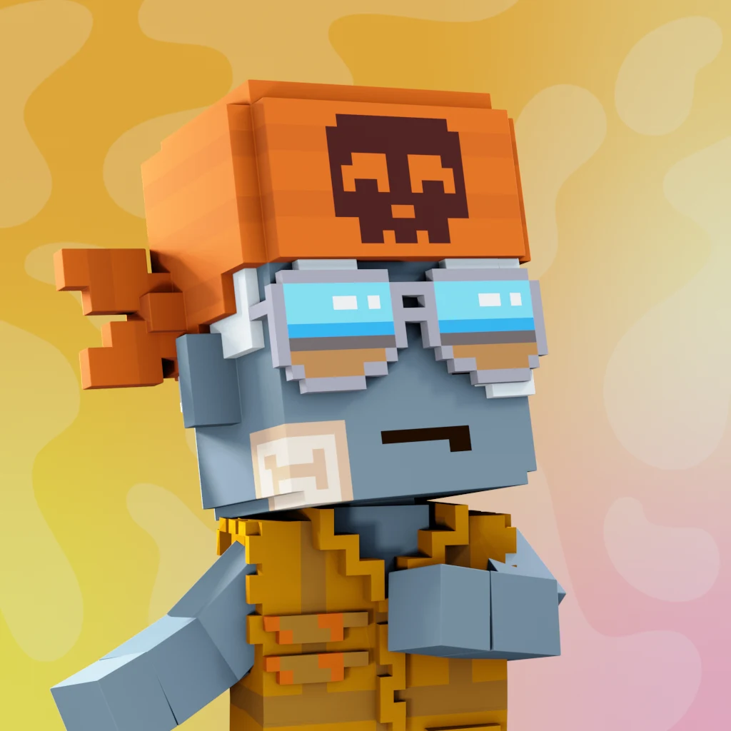 Pirate #6368 voxel render