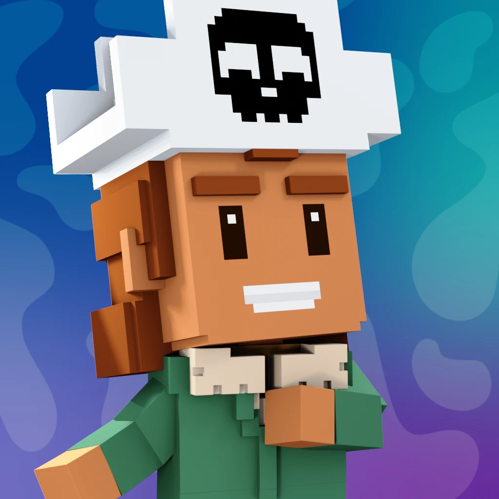Pirate #6370 voxel render