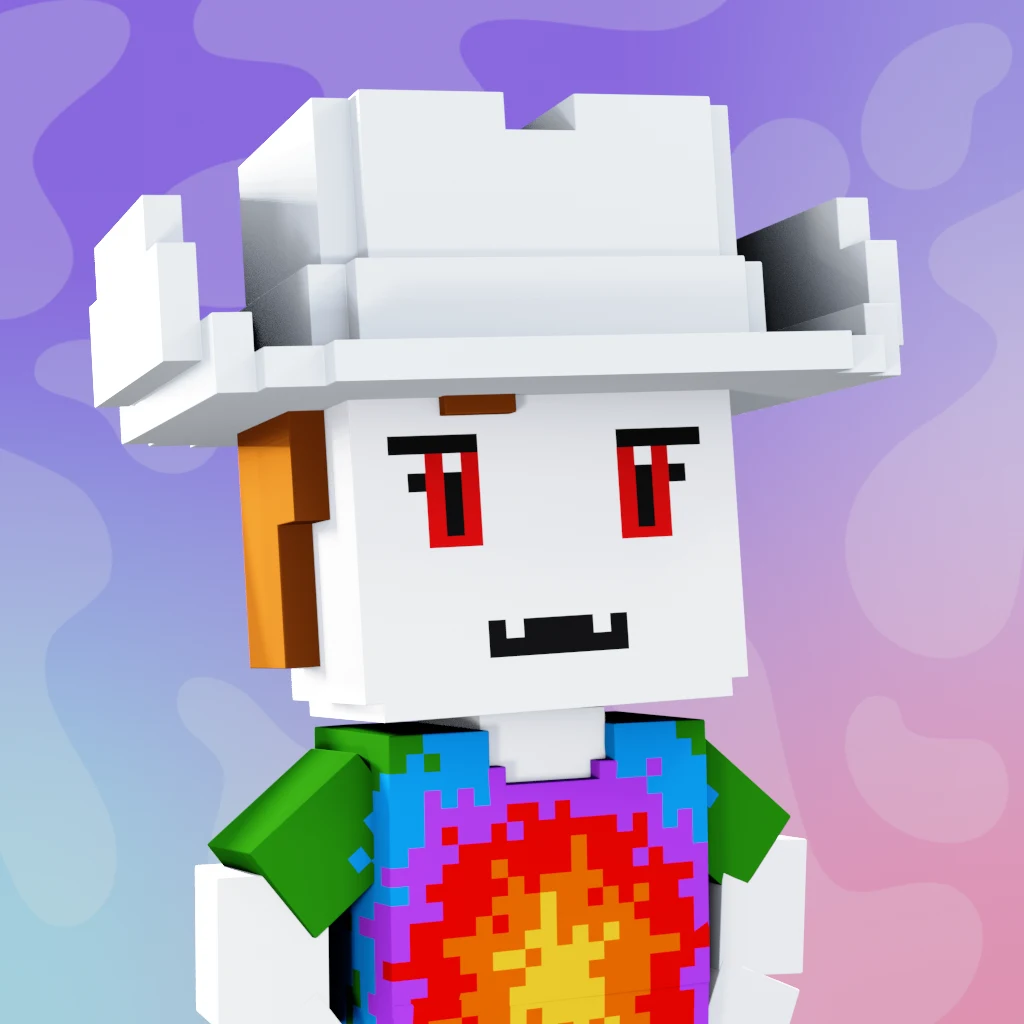 Pirate #6371 voxel render