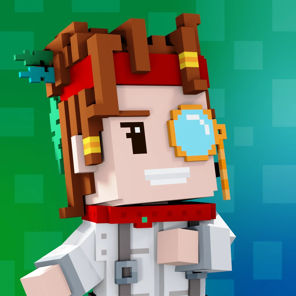 Pirate #6373 voxel render