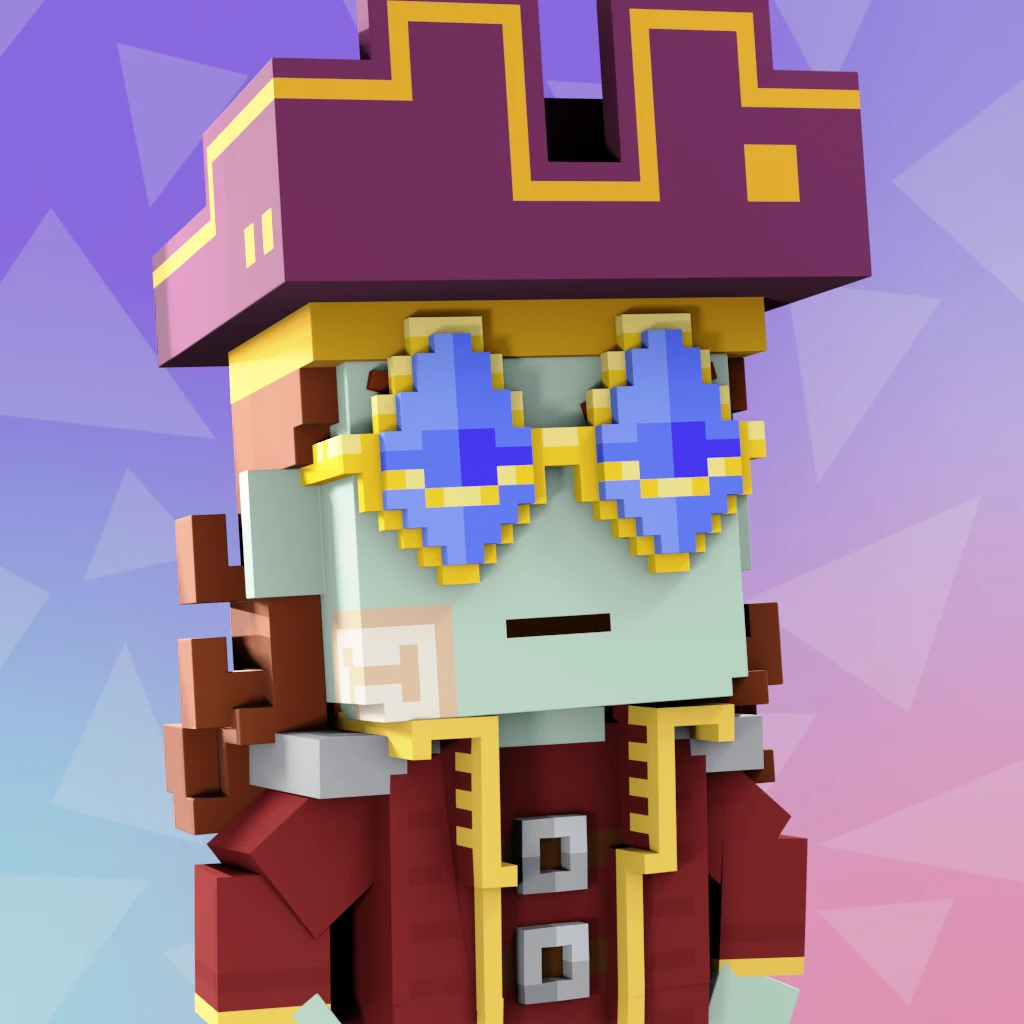 Pirate #6374 voxel render