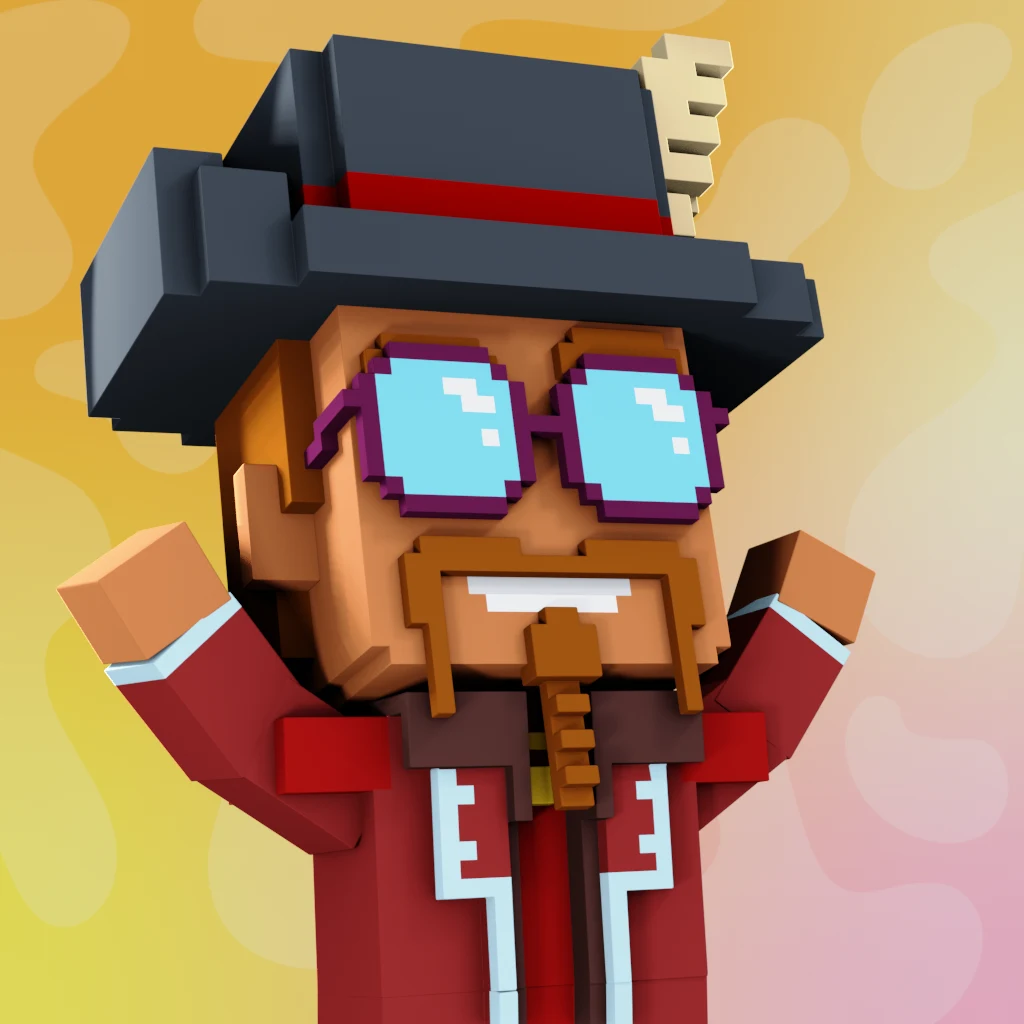 Pirate #6376 voxel render
