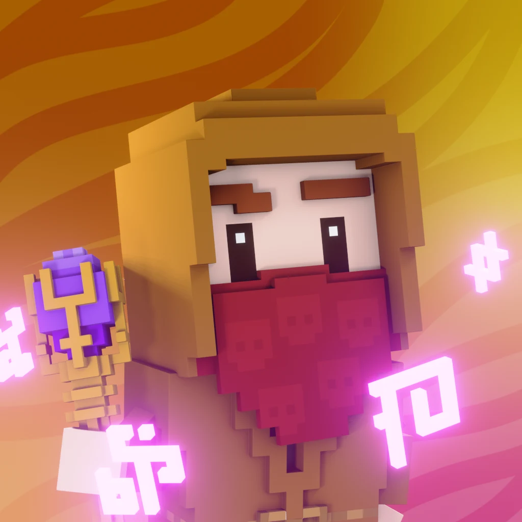 Pirate #6377 voxel render