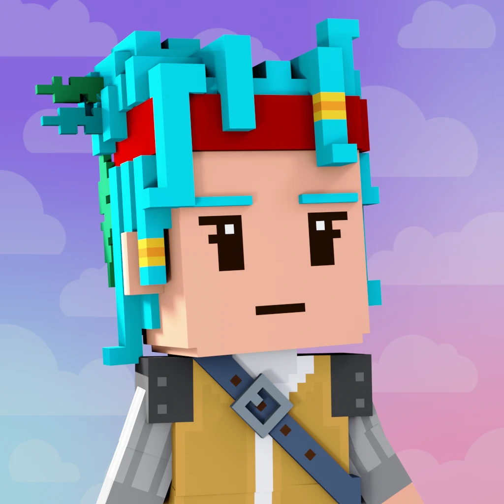 Pirate #6382 voxel render