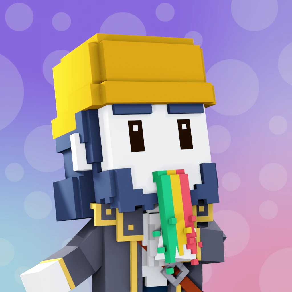 Pirate #6391 voxel render
