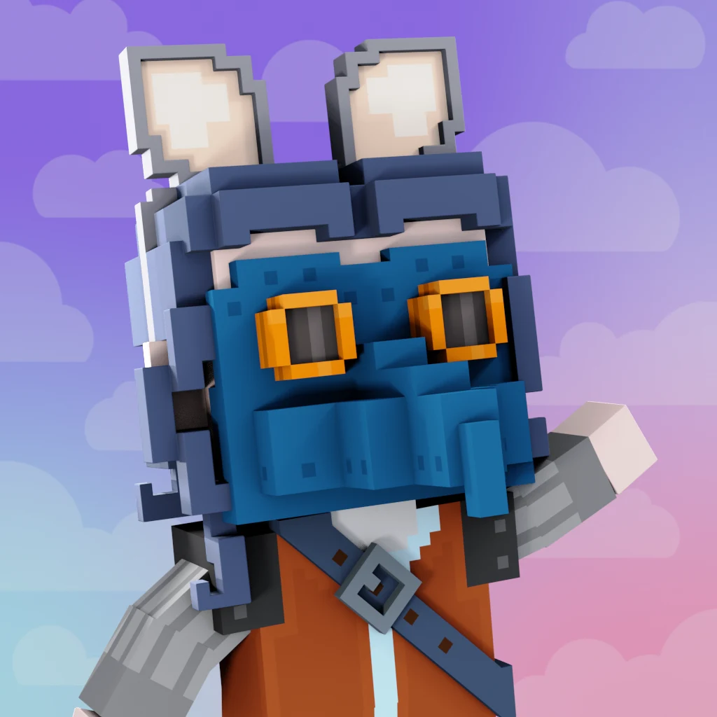 Pirate #6393 voxel render