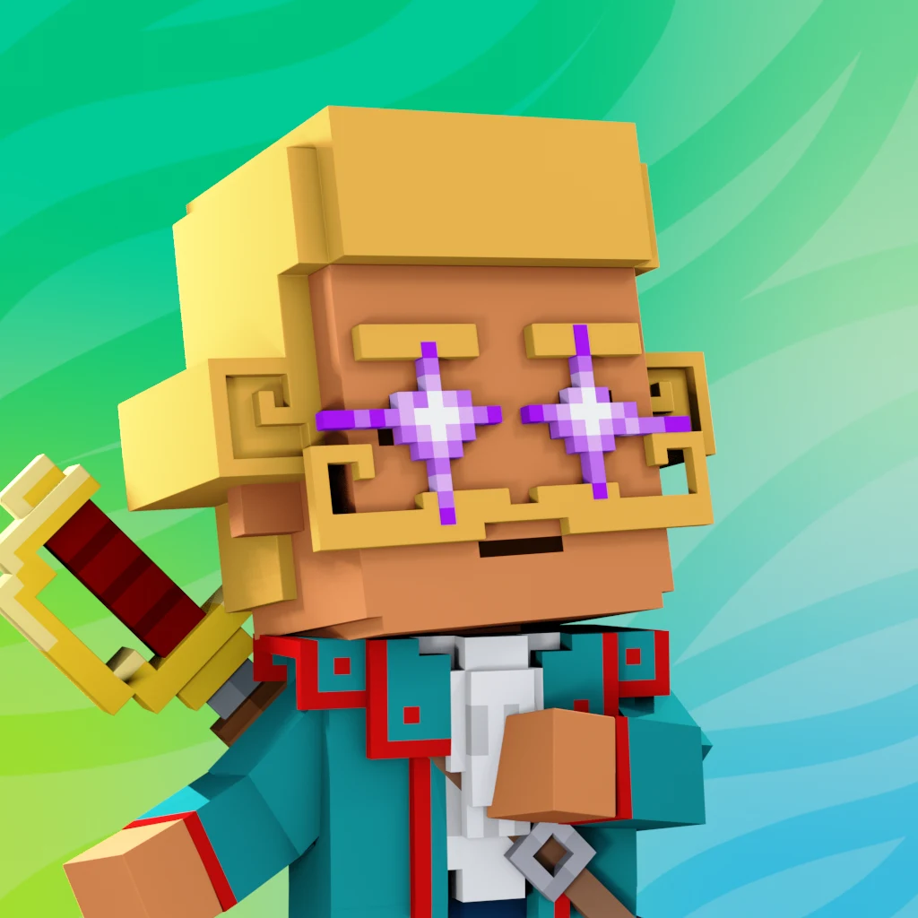 Pirate #6394 voxel render