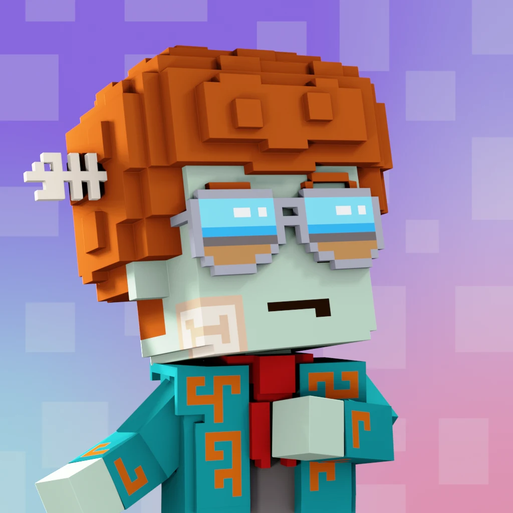 Pirate #6396 voxel render