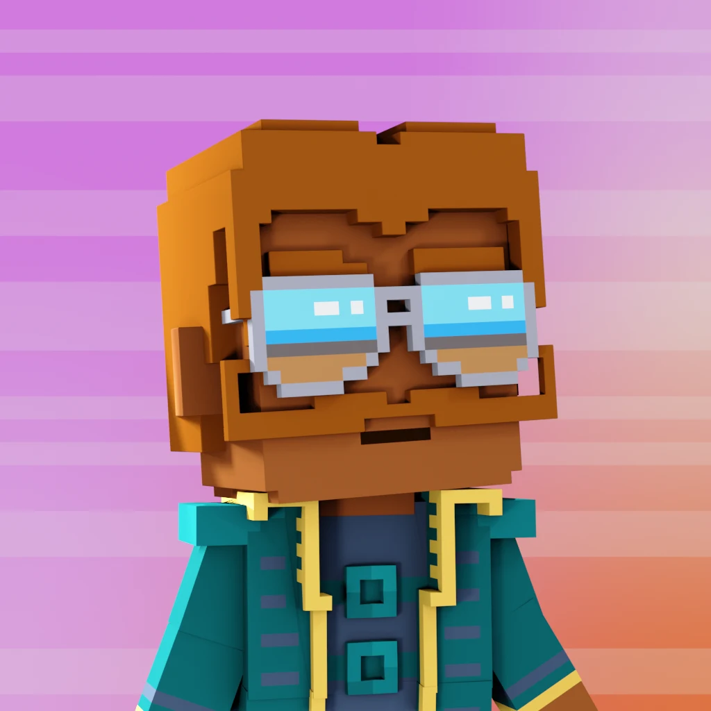 Pirate #6397 voxel render
