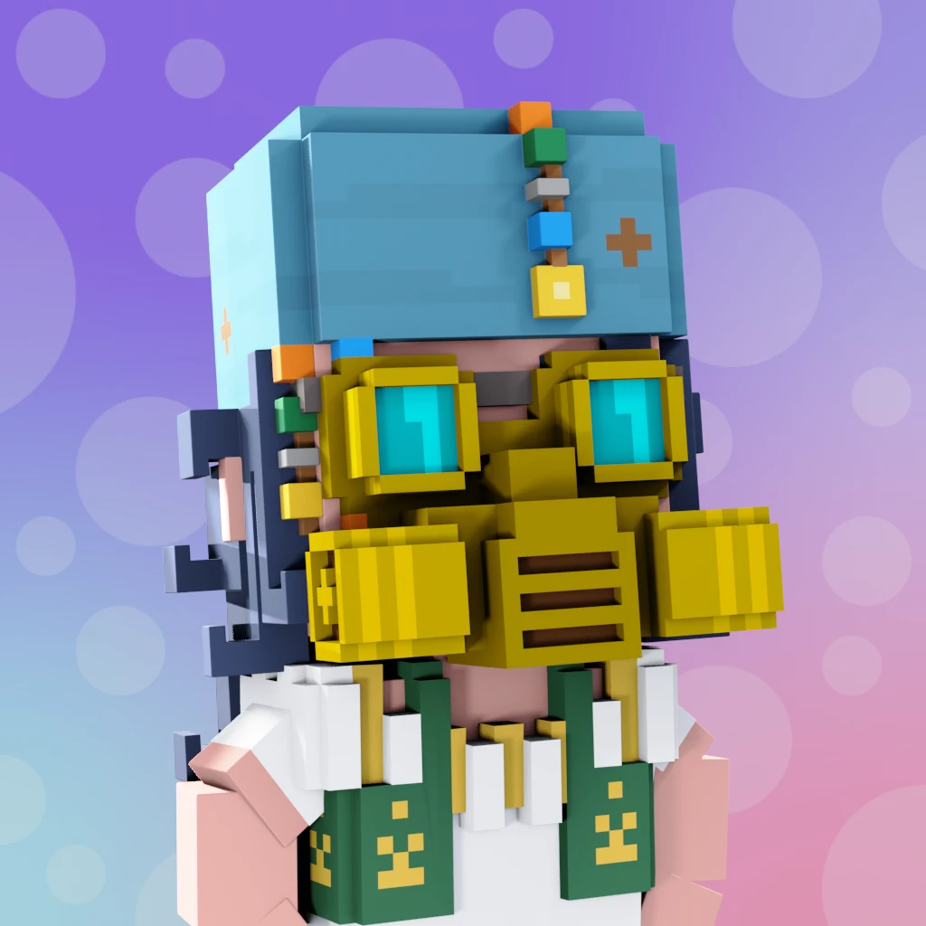 Pirate #6401 voxel render