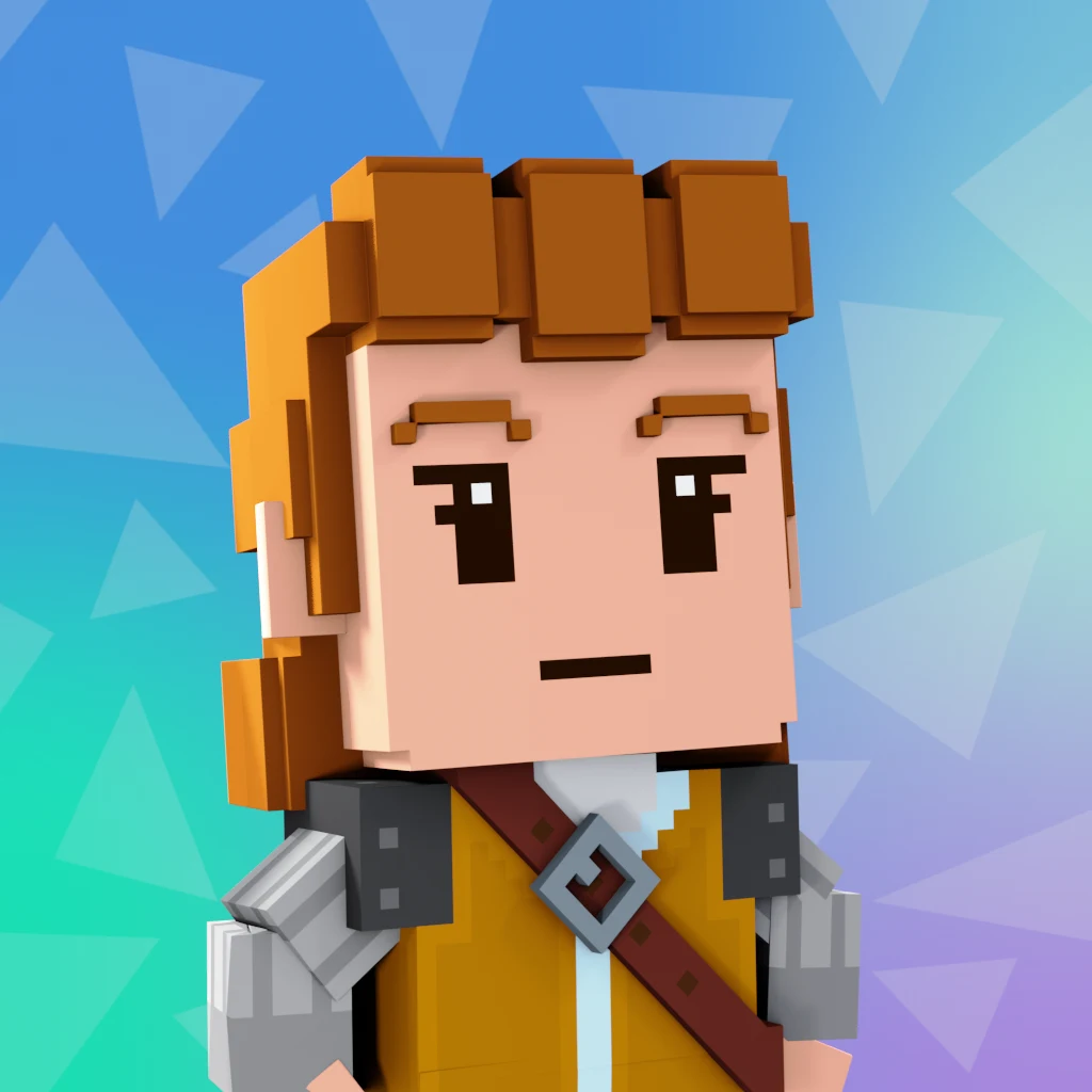 Pirate #6404 voxel render