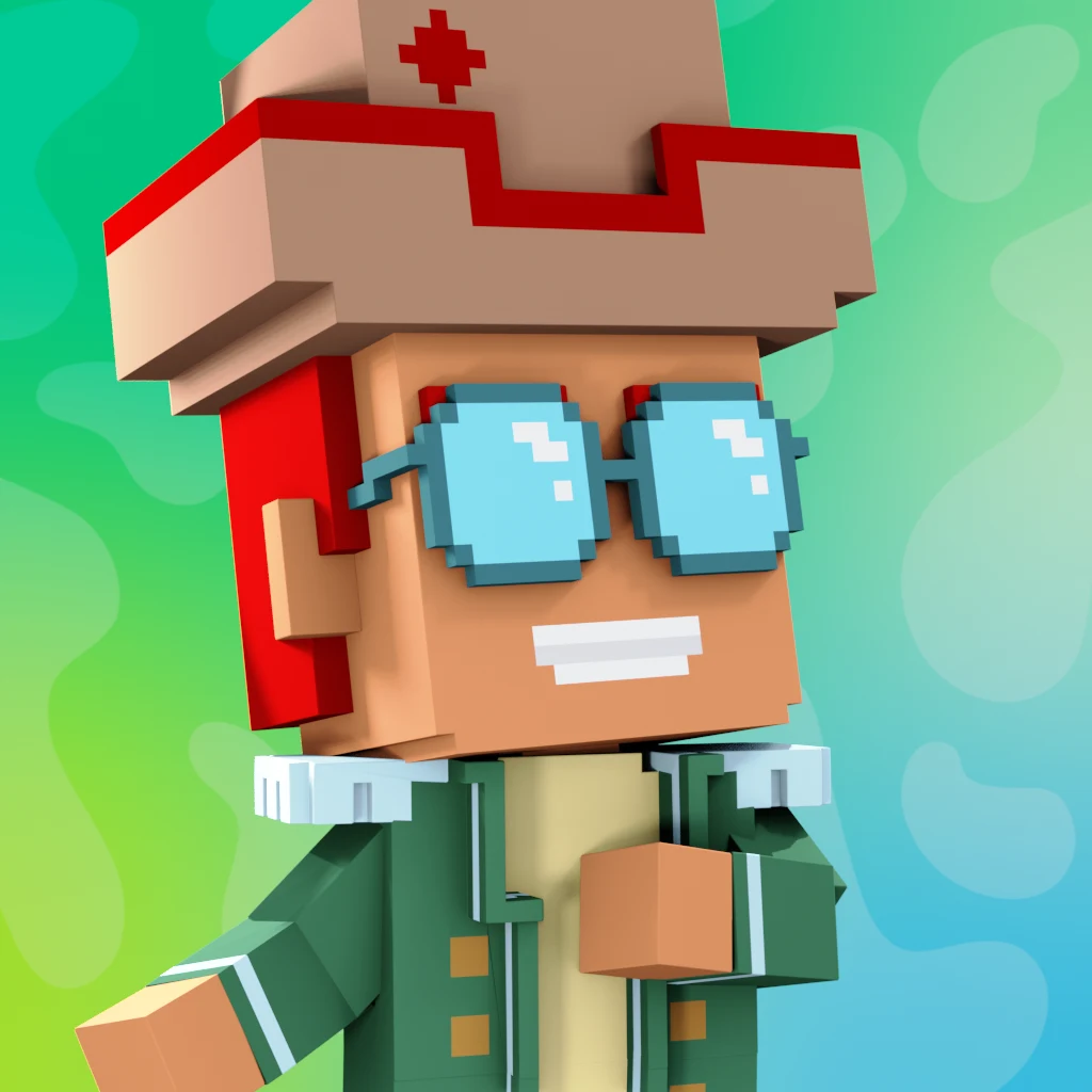 Pirate #6410 voxel render