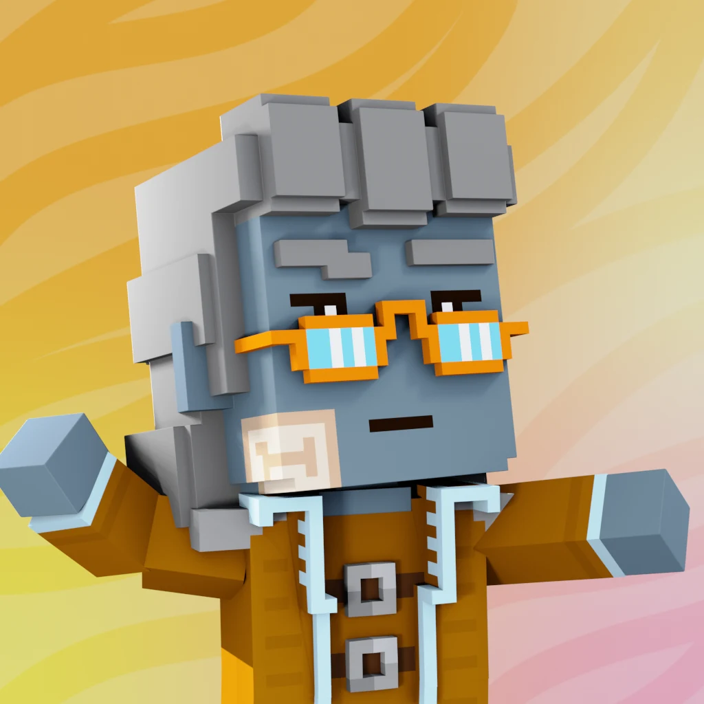 Pirate #6412 voxel render