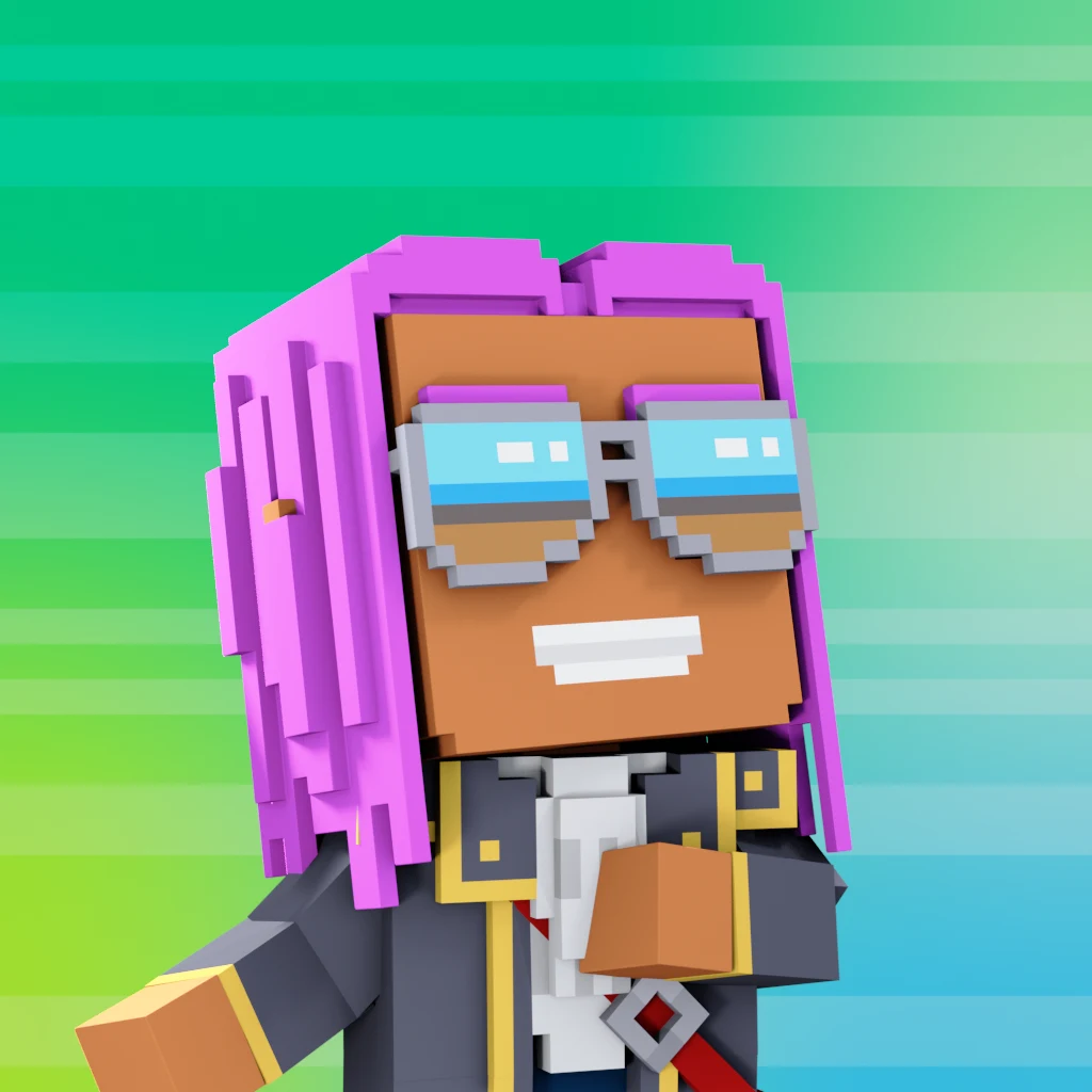 Pirate #6415 voxel render