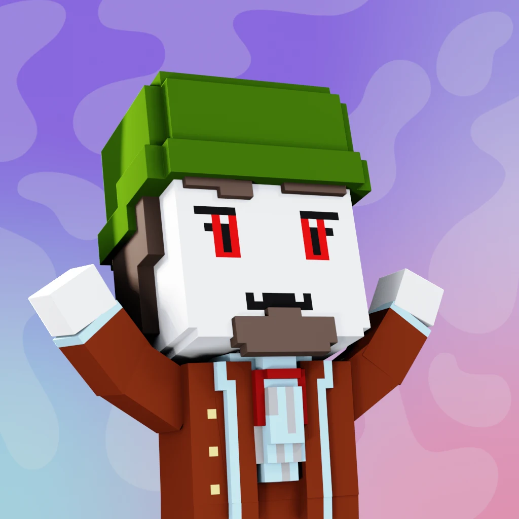 Pirate #6424 voxel render