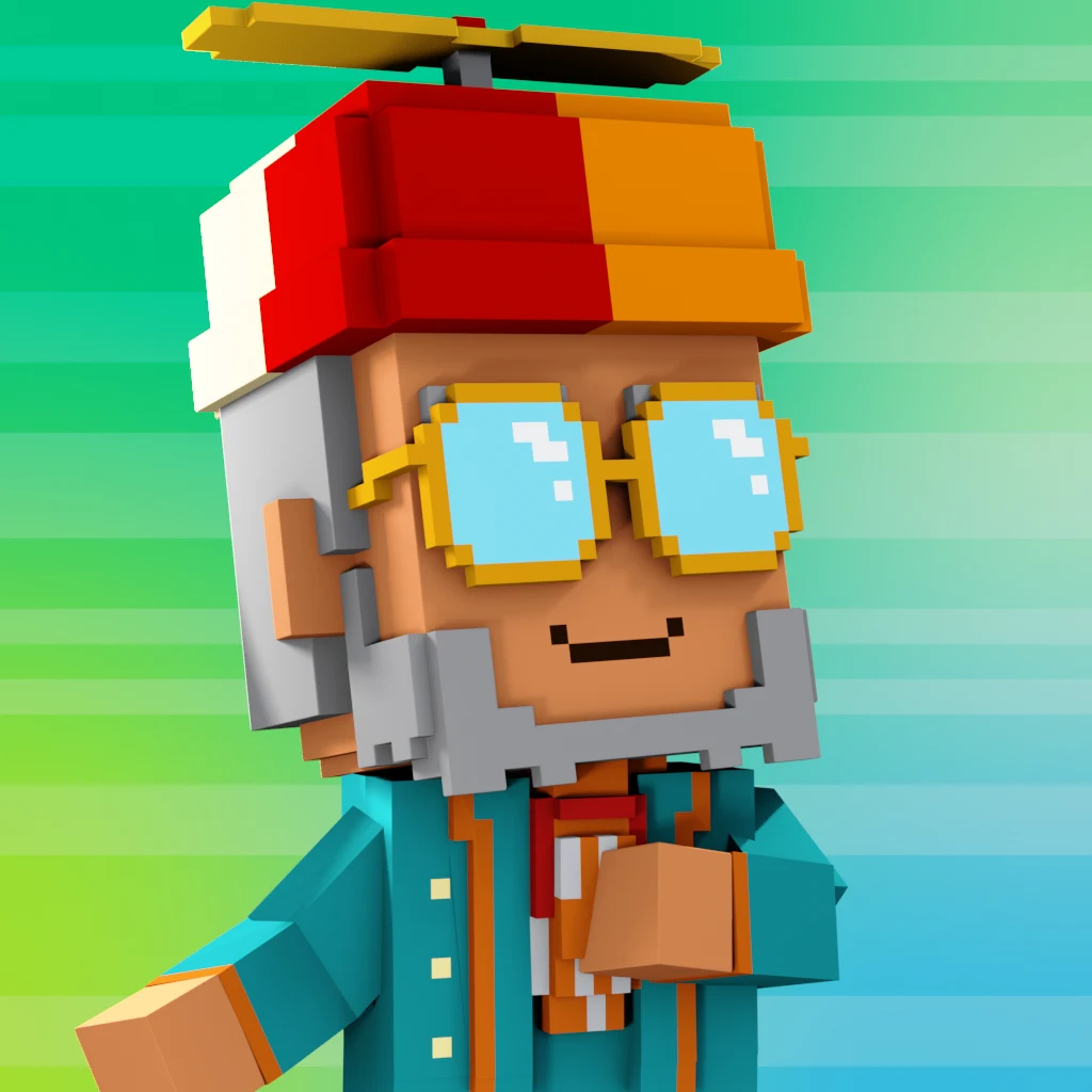 Pirate #6425 voxel render