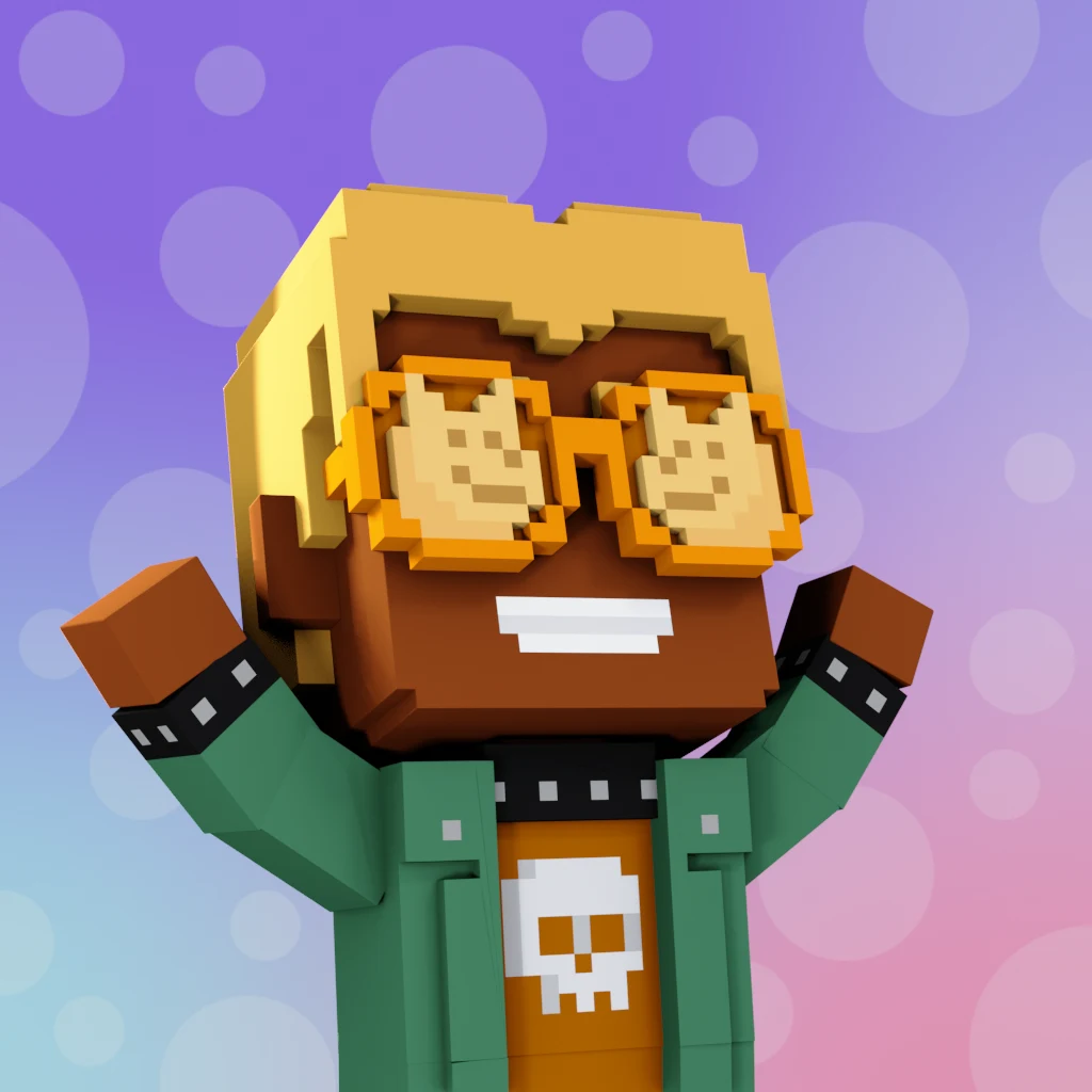 Pirate #6428 voxel render
