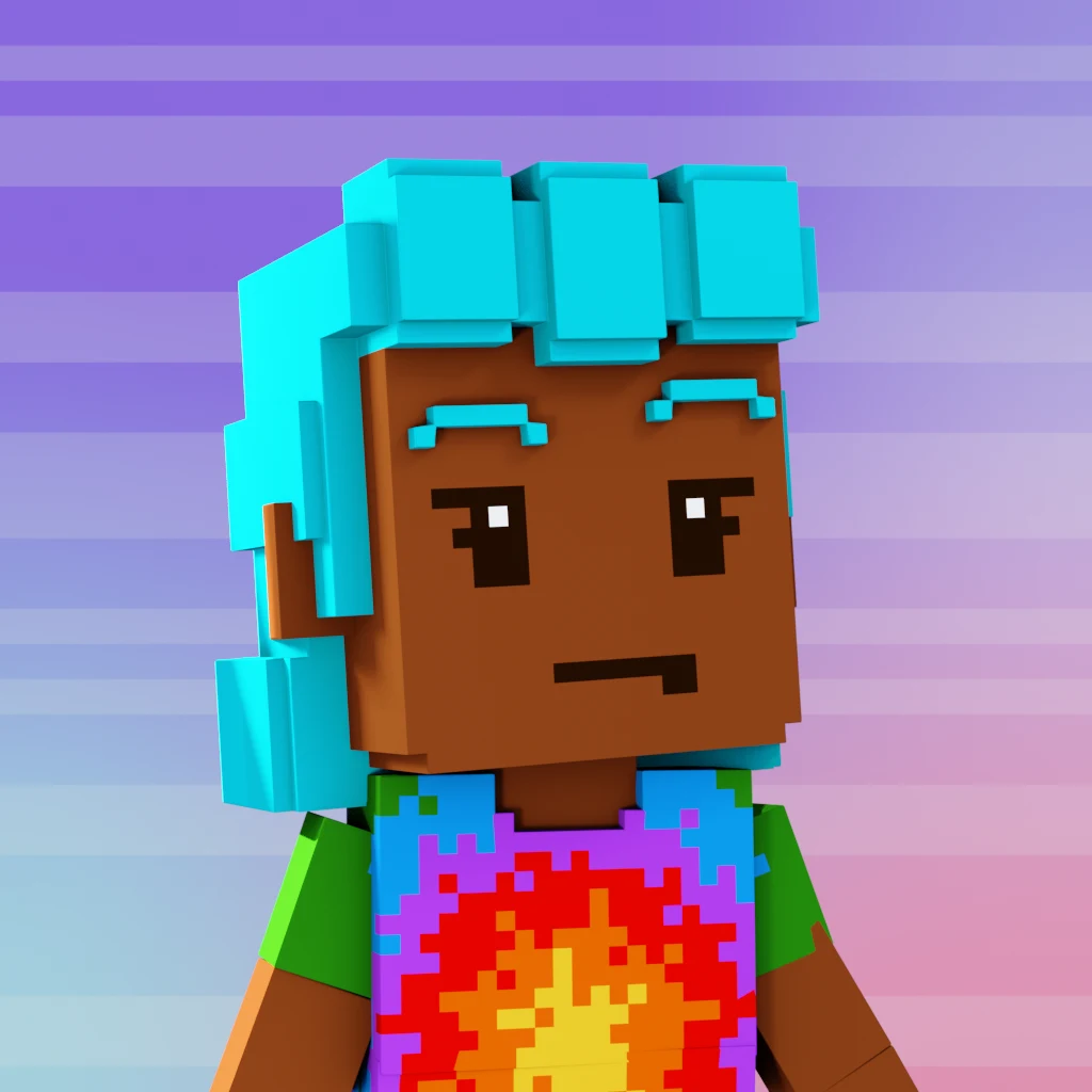 Pirate #6432 voxel render