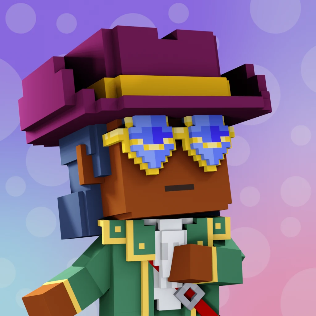 Pirate #6437 voxel render