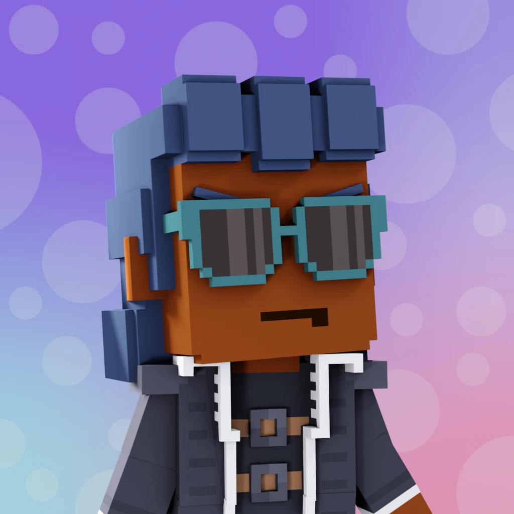 Pirate #644 voxel render