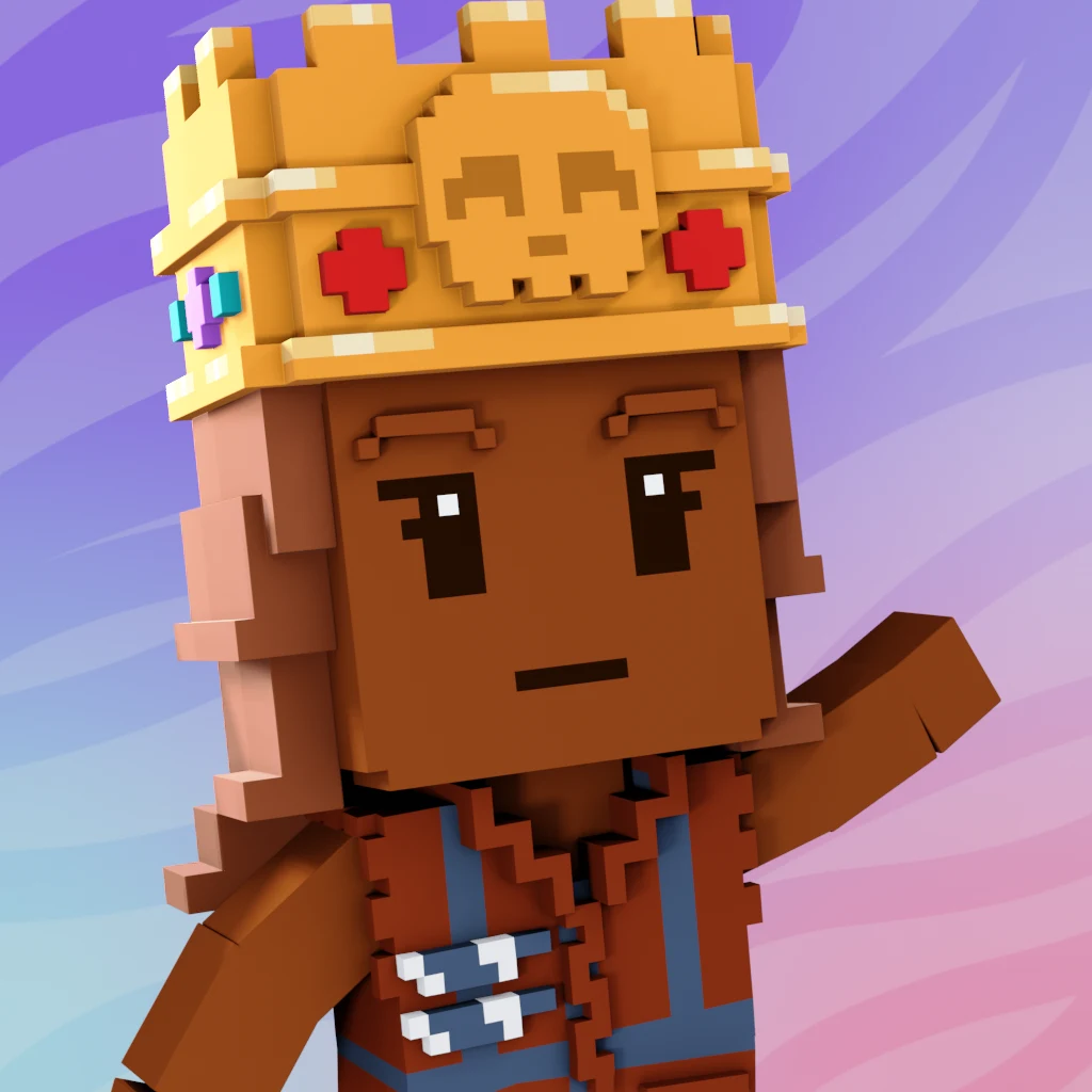 Pirate #6445 voxel render