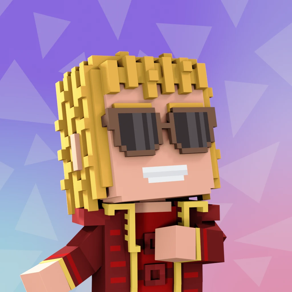 Pirate #6452 voxel render