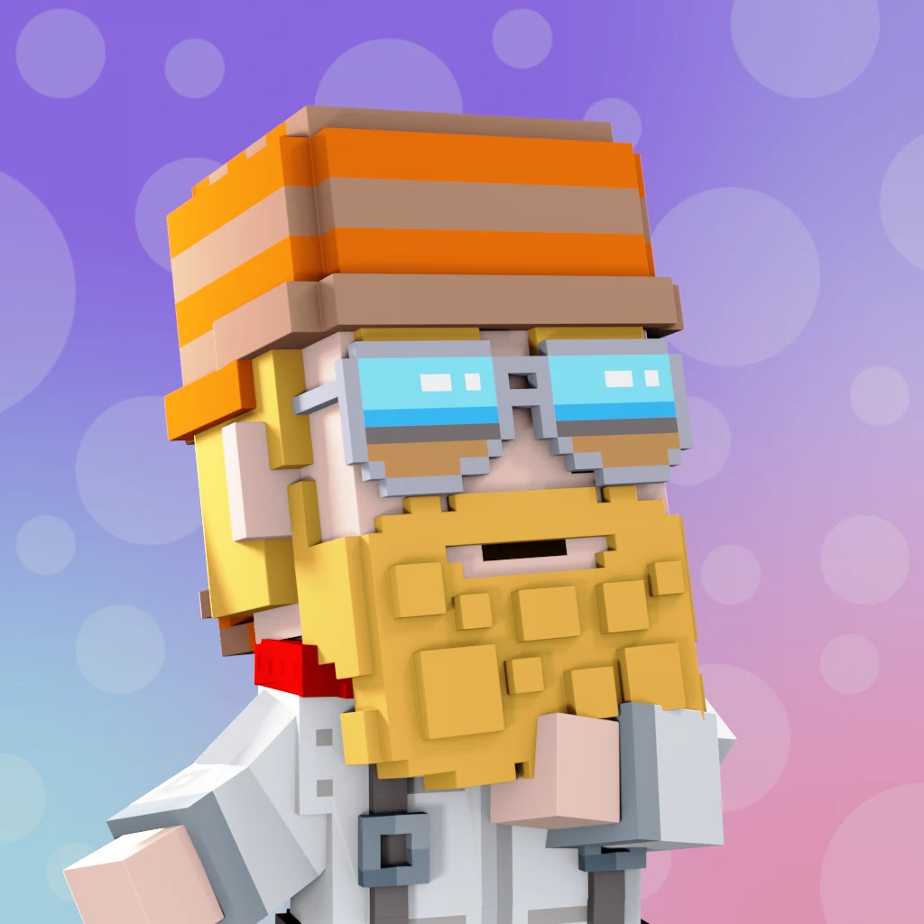 Pirate #6453 voxel render