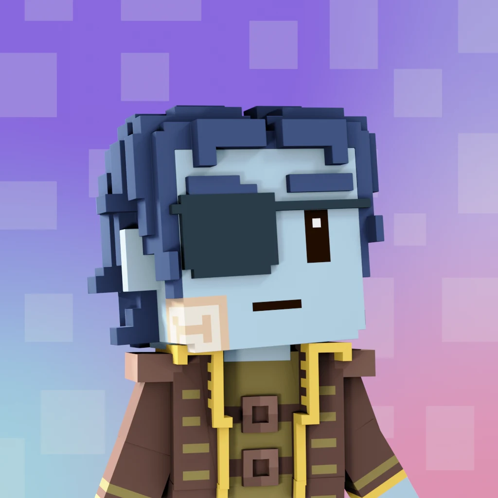 Pirate #646 voxel render