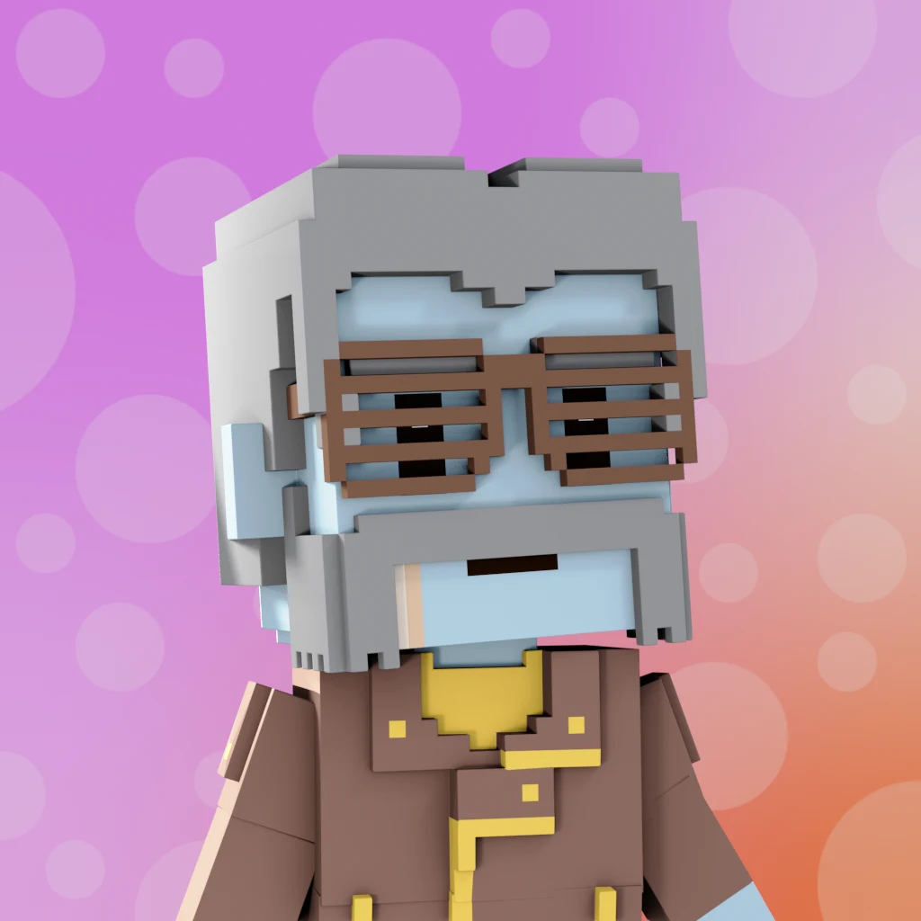 Pirate #6462 voxel render