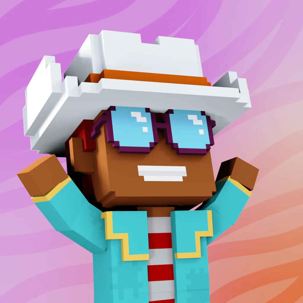 Pirate #6465 voxel render