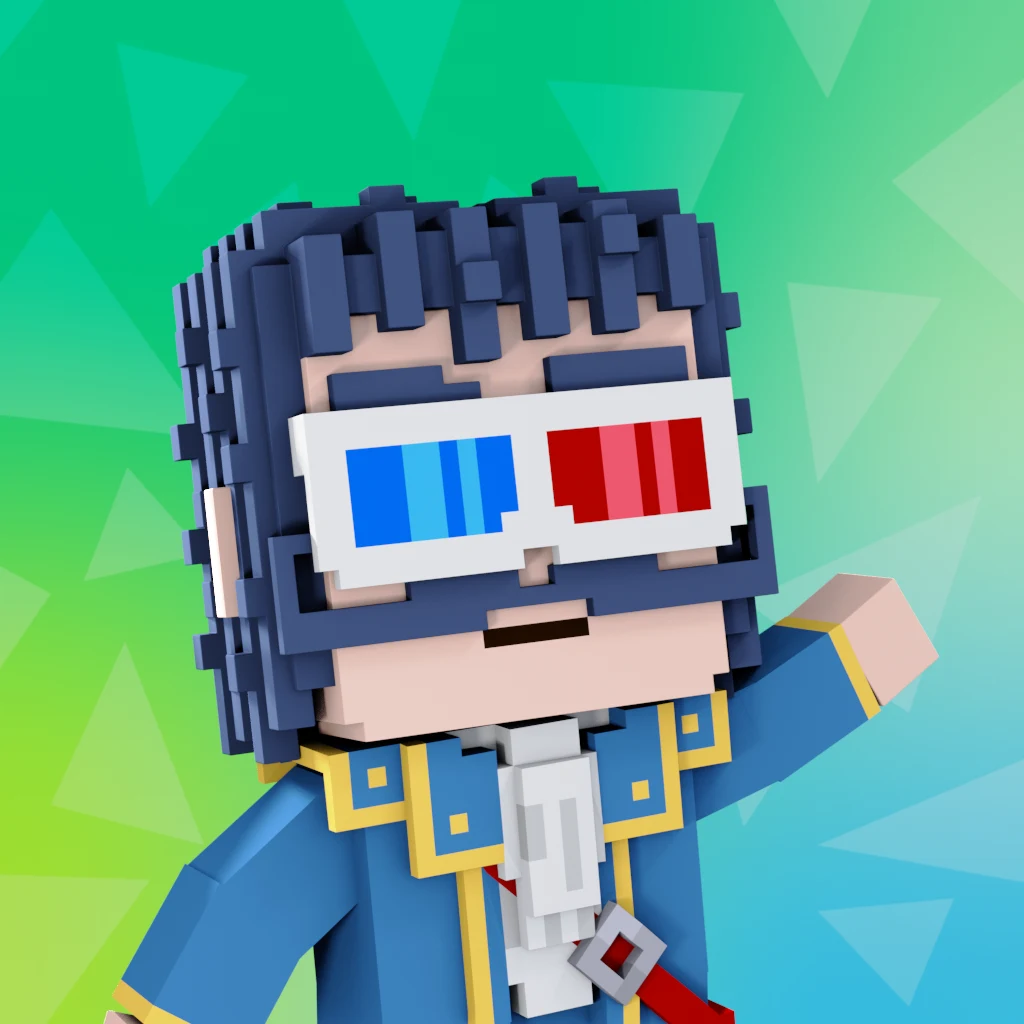 Pirate #6471 voxel render