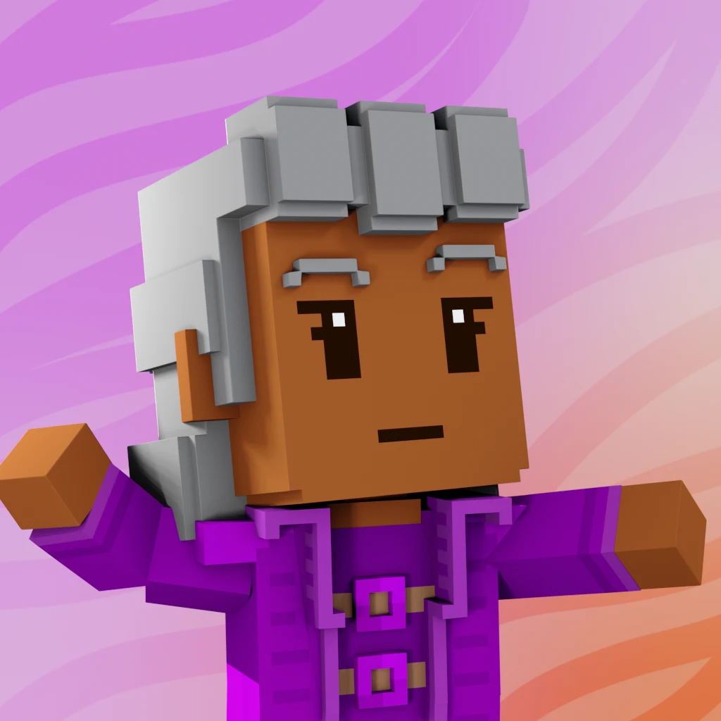 Pirate #6473 voxel render