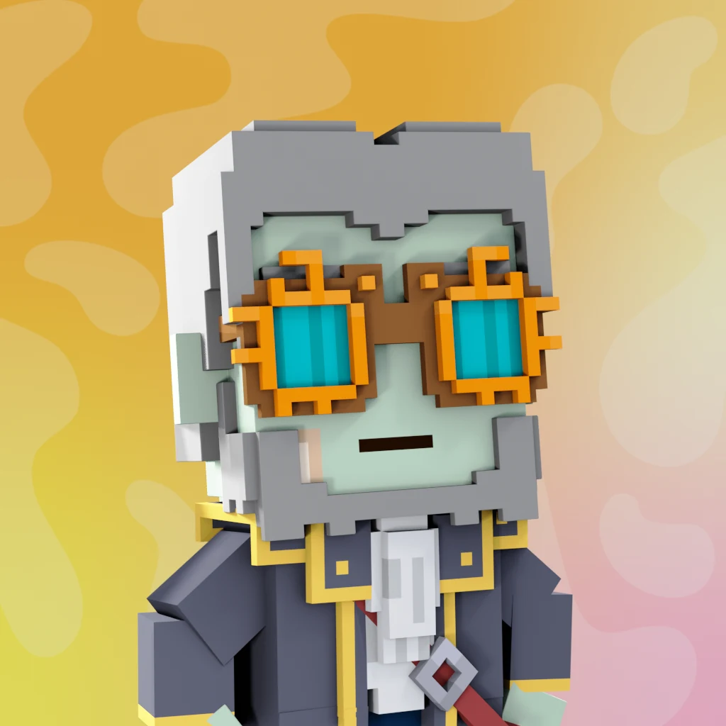 Pirate #6474 voxel render