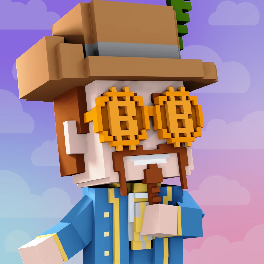 Pirate #648 voxel render