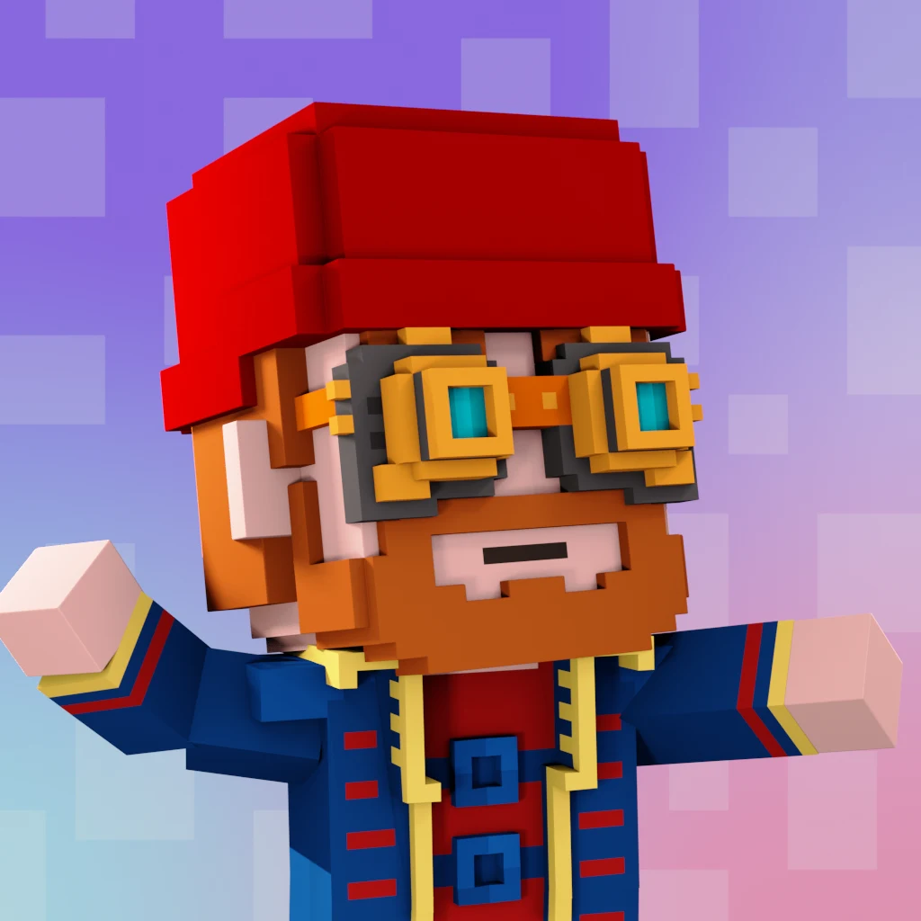 Pirate #6486 voxel render