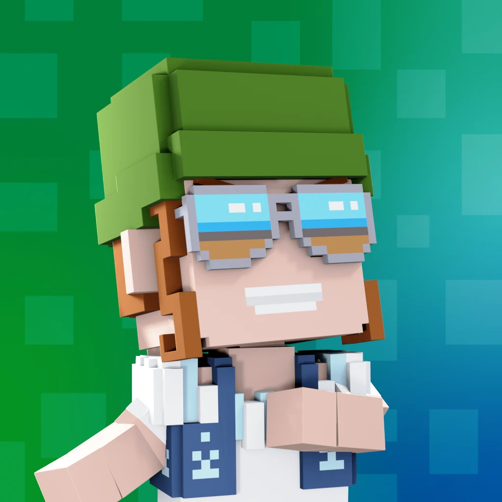 Pirate #6493 voxel render